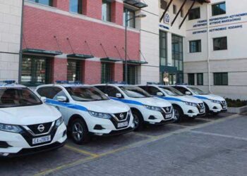 Ευχαριστήριο της Ένωσης Αστυνομικών Υπαλλήλων Κοζάνης για την παραλαβή των πρώτων 6 νέων περιπολικών