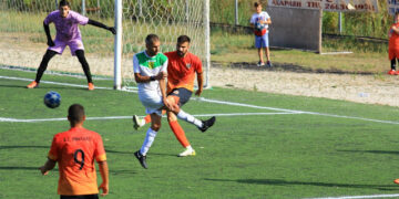 Στιγμιότυπα και δηλώσεις του παιχνιδιού Α.Ε. Λευκίμης-Μακεδονικός Φούφα