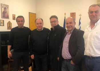 Συνάντηση του Δ.Σ. του Εργατικού Κέντρου Πτολεμαΐδας με τον διοικητή του Μποδοσάκειου Νοσοκομείου