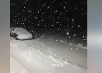 Ισχυρή χιονόπτωση τώρα στη Βασιλίτσα