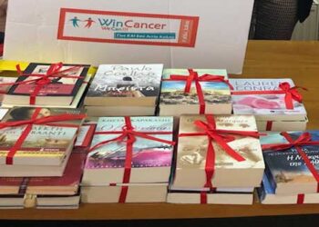 Παραδόθηκαν βιβλία απο το WinCancer στο Ιπποκράτειο Νοσοκομείο Θεσσαλονίκης