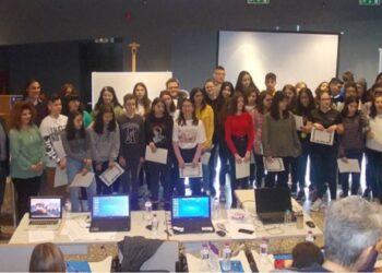 1o Βραβείο στο 1ο Γυμνάσιο Πτολεμαΐδας «Ίων Δραγούμης» στον  4ο Διαγωνισμό Ορθογραφίας Π.Ε. Κοζάνης