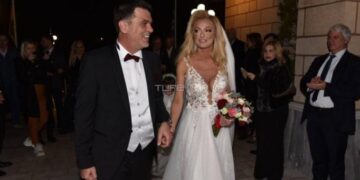 Ο βουλευτής Γρεβενών Ανδρέας Πάτσης και η Βασιλική Παπαλουκά ενώθηκαν με τα ιερά δεσμά του γάμου
