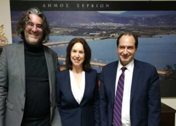 Καλλιόπη Βέττα: Συνάντηση με τον π. Υπουργό Χρήστο Σπίρτζη και τους δημάρχους της ΠΕ Κοζάνης (δελτίο τύπου)