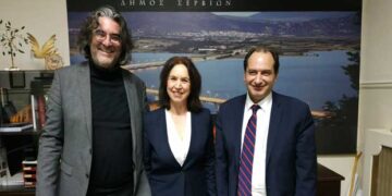 Καλλιόπη Βέττα: Συνάντηση με τον π. Υπουργό Χρήστο Σπίρτζη και τους δημάρχους της ΠΕ Κοζάνης (δελτίο τύπου)