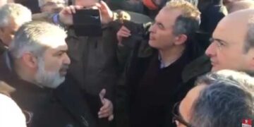 Διαμαρτυρίες εργαζομένων και μεγάλη ένταση στην Πτολεμαΐδα 5- Οι “θερμοί” διάλογοι με τον υπουργό Κ. Χατζηδάκη -Τι του είπε ο Π. Πλακεντάς -VIDEO