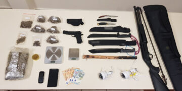 Συνελήφθη 31χρονος στην Πτολεμαΐδα για διακίνηση ναρκωτικών ουσιών και παράβαση της νομοθεσίας περί όπλων