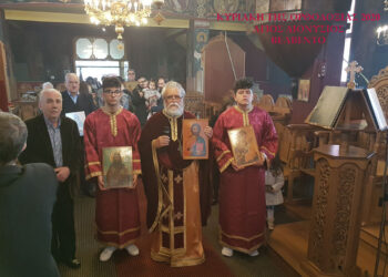 Με συμμετοχή μαθητών η λιτάνευση των εικόνων στη γιορτή της Ορθοδοξίας 2020 στο Βελβεντό της Ιεράς Μητροπόλεως Σερβίων και Κοζάνης. του παπαδάσκαλου Κωνσταντίνου Ι. Κώστα