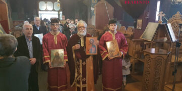 Με συμμετοχή μαθητών η λιτάνευση των εικόνων στη γιορτή της Ορθοδοξίας 2020 στο Βελβεντό της Ιεράς Μητροπόλεως Σερβίων και Κοζάνης. του παπαδάσκαλου Κωνσταντίνου Ι. Κώστα