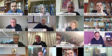 Τηλεδιάσκεψη του Προέδρου της ΚΕΔΕ Δ. Παπαστεργίου με τους Προέδρους των 13 Π.Ε.Δ.