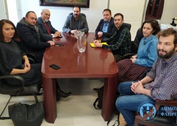 Συνάντηση του Δημάρχου Φλώρινας με τον Δήμαρχο Veles