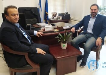 Συνάντηση του Δημάρχου Φλώρινας Βασίλη Γιαννάκη με τον Βουλευτή Φλώρινας Γιάννη Αντωνιάδη