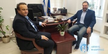 Συνάντηση του Δημάρχου Φλώρινας Βασίλη Γιαννάκη με τον Βουλευτή Φλώρινας Γιάννη Αντωνιάδη