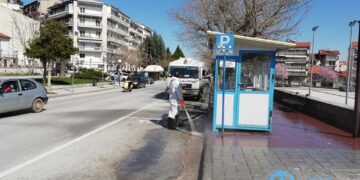 Προληπτικές απολυμάνσεις κτηρίων και χώρων από τον Δήμο Φλώρινας