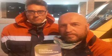 Ψηφιακά θερμόμετρα στο ΕΚΑΒ Καστοριάς από την ΠΕ Καστοριάς