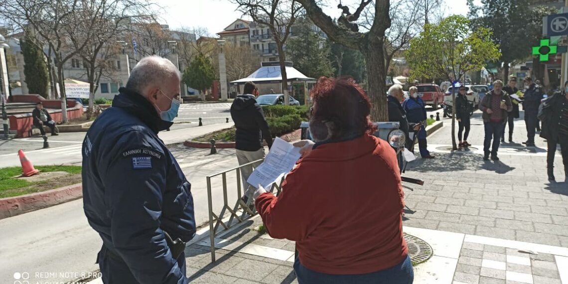 Εκτενείς έλεγχοι της Αστυνομίας Πτολεμαΐδας για τήρηση μέτρων και κατοχή βεβαιώσεων μετακίνησης
