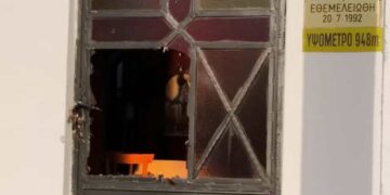Ιερόσυλοι προκάλεσαν φθορές στο εκκλησάκι του Προφήτη Ηλία Ασβεστόπετρας