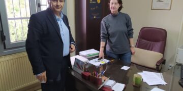 Την Εφορεία Αρχαιοτήτων Φλώρινας επισκέφτηκε ο Βουλευτής Π.Ε. Φλώρινας Γιάννης Αντωνιάδης- Δελτίο Τύπου