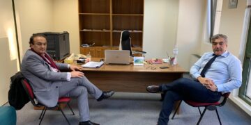 Συνάντηση με τον Πρόεδρο της Συντονιστικής Επιτροπής τη Δίκαιη Μετάβαση Κωστή Μουσουρούλη είχε ο βουλευτής Π.Ε. Φλώρινας Γιάννης Αντωνιάδης