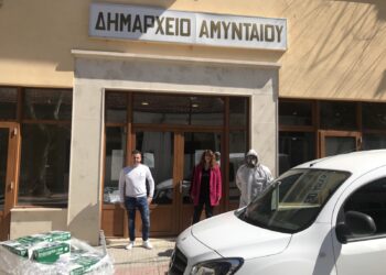 Απολυμάνσεις από το Δήμο Αμυνταίου σε Δημοτικά Κτίρια και γραφεία που στεγάζονται δημόσιες Υπηρεσίες- Δελτίο Τύπου