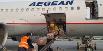 Στο «Ελ. Βενιζέλος» 1,7 εκατ. μάσκες και υγειονομικό υλικό – Δωρεά του Ιδρύματος Ωνάση και Ελλήνων εφοπλιστών