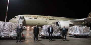 Δωρεά 11 τόνων ιατρικού υλικού από τα Ηνωμένα Αραβικά Εμιράτα