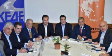 ΚΕΔΕ και ΕΝΠΕ συνεδρίασαν με θέμα την επικείμενη μεταρρύθμιση και ανασυγκρότηση της αυτοδιοίκησης