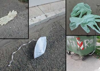 Πτολεμαΐδα: Λάθος τα πεταμένα γάντια και οι μάσκες στο δρόμο- Το κακό πια έχει παραγίνει …