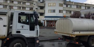 Ευχαριστήριο του διοικητή του Μποδοσάκειου προς τον Δήμαρχο και Αντιδήμαρχο Καθαριότητας Εορδαίας για τη συνεχή απολύμανση των εξωτερικών χώρων του Νοσοκομείου