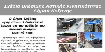 Σενάρια Μελλοντικής Κατάστασης Κινητικότητας για το Σχέδιο Βιώσιμης Αστικής Κινητικότητας του Δήμου Κοζάνης