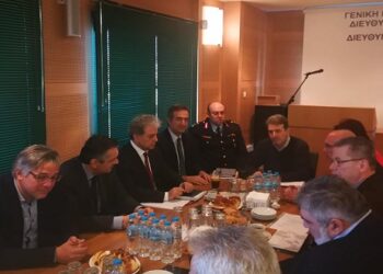 Στην Κοζάνη πριν από λίγο ο Υπουργός Προστασίας του Πολίτη, Μιχάλης Χρυσοχοϊδης (φωτο αρχείου)