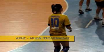 Για να θυμούνται οι παλιοί και να μαθαίνουν οι νέοι: Άρης Θεσ.- Αρίων χαντ-μπολ γυναικών (11/1/2010)