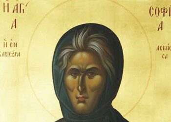 Ιερά Παράκληση στην Οσία Σοφία της Κλεισούρας σε ζωντανή μετάδοση