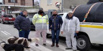 Απολυμάνσεις σε Τοπικές Κοινότητες Δήμου Αμυνταίου
