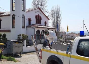 Συνεχίζονται οι Προληπτικές Απολυμάνσεις από την Π.Ε. Καστοριάς. Σήμερα: Οινόη, Αγία Κυριακή, Καλοχώρι, Πτεριά