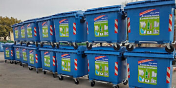 Απομάκρυνση από το Δήμο Εορδαίας των μπλε κάδων ανακύκλωσης στο Μποδοσάκειο Νοσοκομείο και σε ιδιωτικές κλινικές