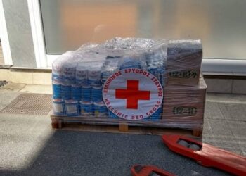 Τρόφιμα δώρισε στον “Καλό Σαμαρείτη” ο Ερυθρός Σταθμός Πτολεμαΐδας