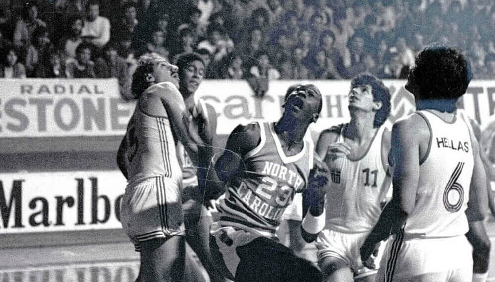 Όταν ο Τζόρνταν αναμετρήθηκε με τον Γκάλη στο Αλεξάνδρειο