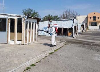 Δήμος Κοζάνης: Απολύμανση στον καταυλισμό των Ρομά