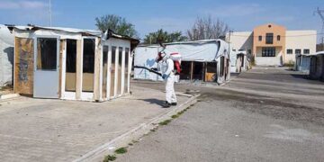 Δήμος Κοζάνης: Απολύμανση στον καταυλισμό των Ρομά