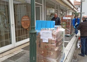 Μεγάλη δωρεά τροφίμων από την εταιρεία Solergon για τις ανάγκες του «Καλού Σαμαρείτη» – Επτά (7) παλέτες με αγαθά έφτασαν στο σύλλογο για να διανεμηθούν σε συμπολίτες μας (video-φωτο)