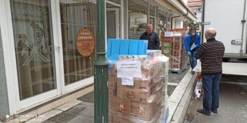 Μεγάλη δωρεά τροφίμων από την εταιρεία Solergon για τις ανάγκες του «Καλού Σαμαρείτη» –	Επτά (7) παλέτες με αγαθά έφτασαν στο σύλλογο για να διανεμηθούν σε συμπολίτες μας (video-φωτο)