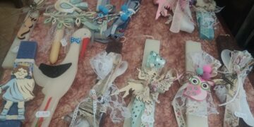 Πτολεμαΐδα: Εορταστικές Πασχαλινές νότες από τα λιγοστά ανοιχτά καταστήματα της πόλης