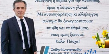 Στάθης Κωνσταντινίδης: #Αυτό_το_Πάσχα_μένουμε_σπίτι!