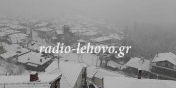 1η Απριλίου κι όμως είναι αλήθεια έντονη χιονόπτωση στο Λέχοβο Φλώρινας (βίντεο & φωτο)