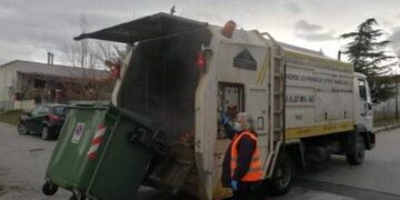 Απολύμανση και πλύση των κάδων απορριμμάτων στο Δήμο Εορδαίας