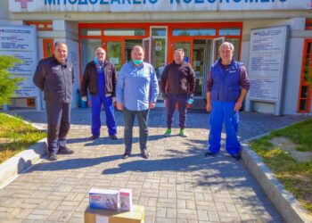 Ευχαριστήριο Μποδοσάκειου Νοσοκομείου τον Πρόεδρο και τα μέλη του Δ.Σ του Συλλόγου Επισκευαστών Μηχανοκίνητων Οχημάτων και Μηχανημάτων Εορδαίας για την προσφορά του