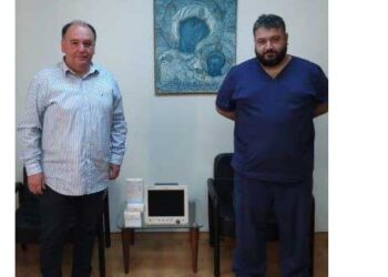 Μποδοσάκειο: Ευχαριστήριο προς τον “ΕΟΡΔΑΪΚΟ” για τη δωρεά ενός Monitor παρακολούθησης ασθενών και ανέπαφων ηλεκτρονικών θερμομέτρων