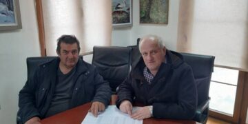 Συνάντηση για το αρδευτικό Πρεσπών είχαν ο Δήμαρχος Πρεσπών Παναγιώτης Πασχαλίδης και ο Πρόεδρος του ΤΟΕΒ Πρεσπών Μιχάλης Ναλπαντίδης