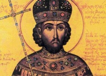 Μνήμη αλώσεως της Κωνσταντίνου – Πόλεως: 29 Μαΐου 1453,  στον Ι. Ν. του Αγίου Διονυσίου εν Ολύμπω στο Βελβεντό. του παπαδάσκαλου Κωνσταντίνου